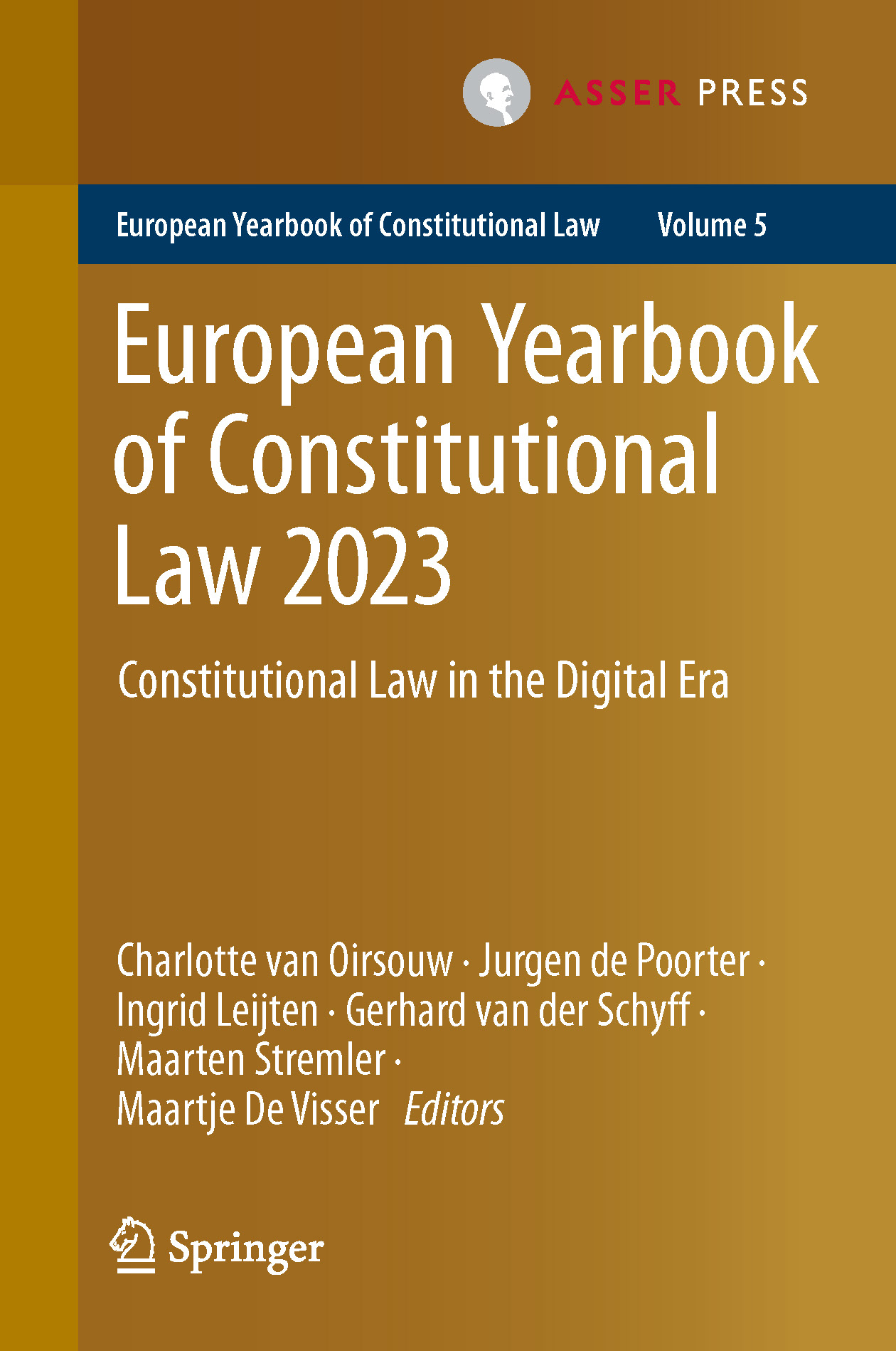 European Yearbook of Constitutional Law 2023 - Constitutional Law in the Digital Era